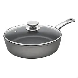 ماهیتابه 1 پارچه برندس آلمان berndes Schmorpfanne mit Glasdeckel 28 cm