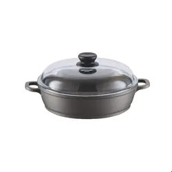 ماهیتابه 1 پارچه برندس آلمان berndes Servierpfanne mit Glasdeckel  28 cm