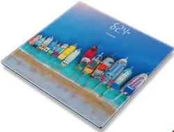 ترازو شیشه ای بیورر آلمان  Beurer Boats Glaswaage GS 215