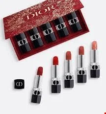 ست رژ لب مرطوب کننده و ماندگاری طولانی دیور فرانسه DIOR ROUGE DIOR SET – limitIERTE EDITION ZUM LUNAR NEW YEAR