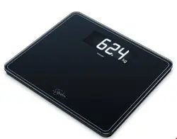ترازو شیشه ای بیورر آلمان Beurer Glaswaage GS 410 SignatureLine Black