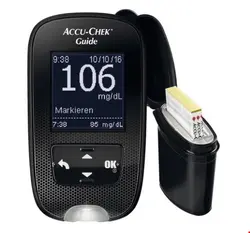 دستگاه و نوار تست قند خون اکیو چک آلمان Accu-Chek Guide Set mg/dl