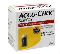 سوزن لانست تست قند خون اکیو چک آلمان Accu-Chek Fastclix Lanzetten (204 Stk.)