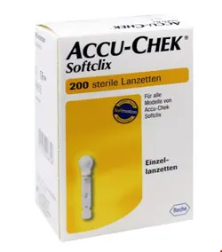 سوزن لانست تست قند خون 200 عددی اکیو چک آلمان Accu-Chek Softclix Lanzetten (200 Stk.)