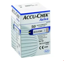 نوار تست قند خون 50 عددی اکیو چک آلمان Accu-Chek Aviva Teststreifen (50 Stk.)