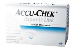 سر سوزن تزریق انسولین اکیو چک آلمان Accu-Chek Rapid D Link Transfer Set 100 Katheter (10 Stk.)