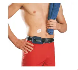 کمربند ورزشی اکیو چک آلمان Accu-Chek Spirit D Tron Sportgurt schwarz-weiß