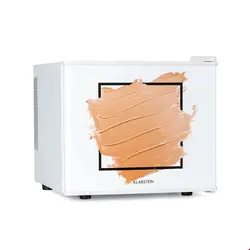 مینی یخچال لوازم بهداشتی آرایشی 17 لیتری کلارشتاین آلمان Klarstein Pretty Cool Make-Up-Kühlschrank Apricot Kosmetik Kühlschrank Weiß 26 dB 17 Ltr