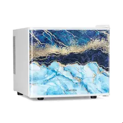 مینی یخچال لوازم بهداشتی آرایشی 17 لیتری کلارشتاین آلمان Klarstein Pretty Cool Make-Up-Kühlschrank Abstrakt Kosmetik Kühlschrank Weiß 26 dB 17 Ltr