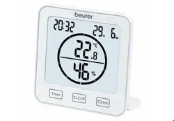 دما سنج و رطوبت سنج حرارتی بیورر المان Beurer Thermo-Hygrometer HM 22