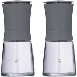 ست آسیاب نمک و فلفل وی ام اف آلمان WMF Ceramill Trend Gewürzmühlenset 2-tlg grau