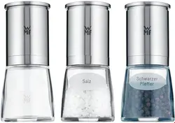 ست آسیاب نمک و فلفل وی ام اف آلمان WMF Ceramill De Luxe Gewürzmühlen Set 3 tlg