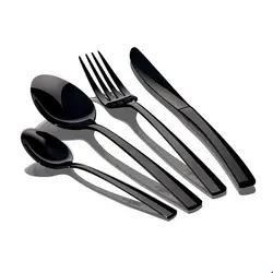 سرویس قاشق چنگال 24 پارچه برلینگر هاوس مجارستان Berlinger Haus 24-Piece Cutlery Set  BH/2346 Mirror Black