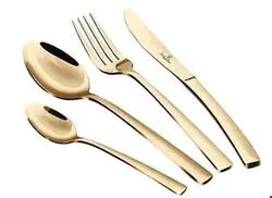 سرویس قاشق چنگال 24 پارچه برلینگر هاوس مجارستان  Berlinger Haus 24-Piece Cutlery Set BH/2640 Mirror Champagne