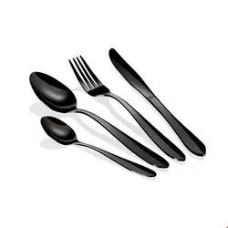 سرویس قاشق چنگال 24 پارچه برلینگر هاوس مجارستان  Berlinger Haus 24-Piece Cutlery Set BH/2630 Mirror Black
