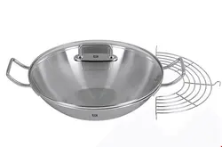 ماهیتابه وک 32 سانتیمتر زولینگ آلمان ZWILLING Plus Pro Wok 32 cm