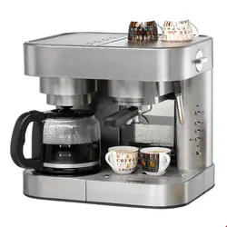 اسپرسو ساز روملزباخر آلمان Rommelsbacher Siebträger Filterkaffeemaschine EKS 3010