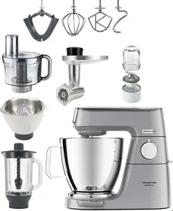 غذا ساز همه کاره کنوود انگلستان KENWOOD Küchenmaschine Titanium Chef Baker XL KVL85