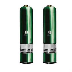 ست آسیاب نمک و فلفل برقی برلینگر هاوس مجارستان Berlinger Haus Electric Salt / Pepper Mill Set BH-9112 Emerald Collection