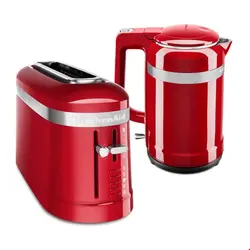 ست کتری توستر کیچن اید آمریکا KitchenAid LANGSCHLITZTOASTER FÜR 2 SCHEIBEN - DESIGN 5KMT3115, WASSERKOCHER 1,5L - Design 5KEK1565