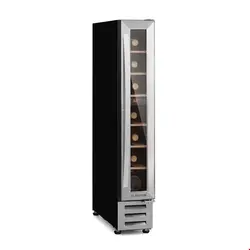 یخچال بطری سرد کن 20 لیتری کلارشتاین آلمان Klarstein Vinovilla 7 Built-in Uno 7 Weinkuhlschrank Silber 20 Ltr