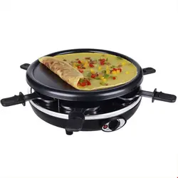 گریل راکلت پز کرپ ساز سینتروکس آلمان Syntrox Germany Raclette Grill Basel mit Wechselplatten