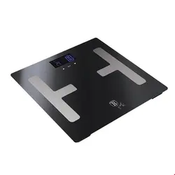ترازو دیجیتال برلینگر هاوس مجارستان  BERLINGER HAUS SMART BATHROOM SCALE BH/9217 CARBON PRO COLLECTION