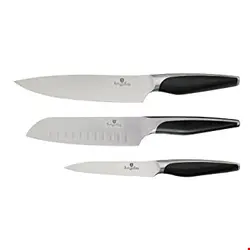 ست چاقو آشپزخانه 3 پارچه برلینگر هاوس مجارستان  BERLINGER HAUS 3-PIECE KNIFE SET BH/2121 PHANTOM LINE