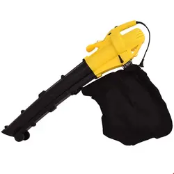 برگ جمع کن برقی سینتروکس آلمان Syntrox Laubsauger Hamal Laubbläser  Häcksler mit Fangsack 3 in 1 Compact