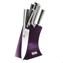 ست چاقو آشپزخانه 6 پارچه برلینگر هاوس مجارستان  BERLINGER HAUS 6-PIECE KNIFE SET BH/2671 PURPLE ECLIPSE COLLECTION