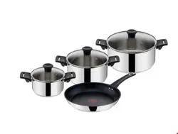 سرویس قابلمه و ماهیتابه 7 پارچه تفال فرانسه Tefal Jamie Oliver Mainstream Topf-Set 7-teilig B271S7