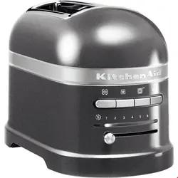 توستر اتومات کیچن اید آمریکا KitchenAid TOASTER FÜR 2 SCHEIBEN - ARTISAN 5KMT2204/Imperial Grey