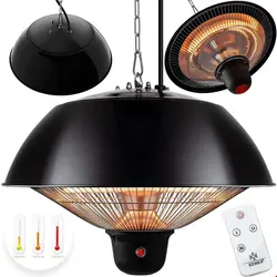 بخاری برقی مادون قرمز سقفی کسر KESSER Heizstrahler- 1500 W- Deckenheizstrahler Heizpilz