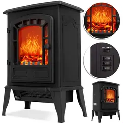 بخاری برقی طرح شومینه کسر KESSER Heizgerät- 2000 W- Elektrischer Kamin mit Heizlüfter 2000W