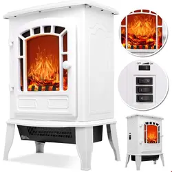 بخاری برقی طرح شومینه کسر KESSER Heizgerät- 2000 W/ Elektrischer Kamin mit Heizlüfter 2000W