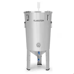 دستگاه تقطیر گلاب گیر عرق گیر 30 لیتری کلارشتاین آلمان Klarstein Gärkeller Pro Fermentierkessel Maischekessel Silber