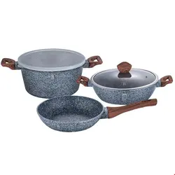 سرویس قابلمه ماهیتابه 5 پارچه برلینگر هاوس مجارستان BerlingerHaus 5-PIECE COOKWARE SET BERLINGER HAUS BH/7060 FOREST LINE