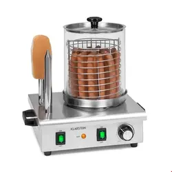 دستگاه هات داگ پز کلارشتاین آلمان Klarstein Wurstfabrik Pro 550 Hot Dog Maker  Silberr