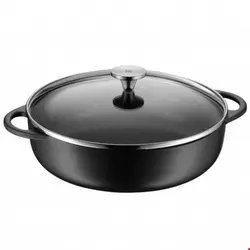 ماهیتابه چدنی درب دار ۲۸ سانت وی ام اف آلمان WMF Bauernpfanne- 28 cm