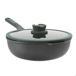 تابه وک 28 سانت درب دار برگهف بلژیک Berghoff Wok mit Deckel Forest 28 cm - Leo