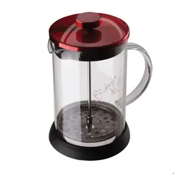 دمنوش ساز دستی 800 میلی لیتر برلینگر هاوس مجارستان Berlinger Haus Coffee / Tea Plunger 800 ml  BH/1498 Burgundy Line