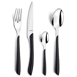 سرویس قاشق چنگال 24 پارچه آمیفا Amefa Eclat 24-teilig schwarz