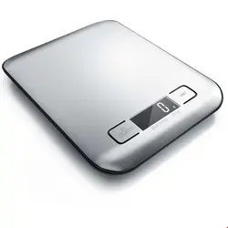 ترازو دیجیتال آشپزخانه آرندو آلمان Arendo Küchenwaage, Edelstahl Küchenwaage – 18 -14 cm - bis 5 kg