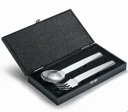 قاشق چنگال سالاد خوری تک نفره فیلیپی آلمان Philippi Lollo Servierbesteck silver