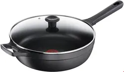ماهیتابه 28 سانت با درب تفال فرانسه Tefal Trattoria Schmorpfanne 28 cm (G60537)