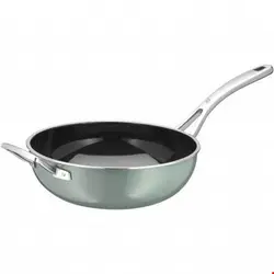ماهیتابه وک ۲۸ سانت وی ام اف آلمان WMF Fusiontec Wok-28 cm- Platinum