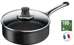 ماهیتابه 24 سانت با درب تفال فرانسه Tefal On Schmorpfanne 24 cm (G25932)