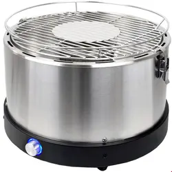 گریل باربیکیو کباب پز زغالی سینتروکس آلمان Syntrox Germany Holzkohlegrill Ciudad aus Edelstahl Raucharm Höhe 245 mm A Ware