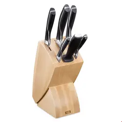 ست چاقو آشپزخانه 7 پارچه فیسلر آلمان Fissler perfection Messerblock aus Buchenholz bestückt 7-teilig