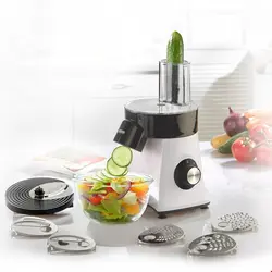 سالاد ساز بیم آلمان BEEM Gemüseschneider 200W weiß/schwarz/rot